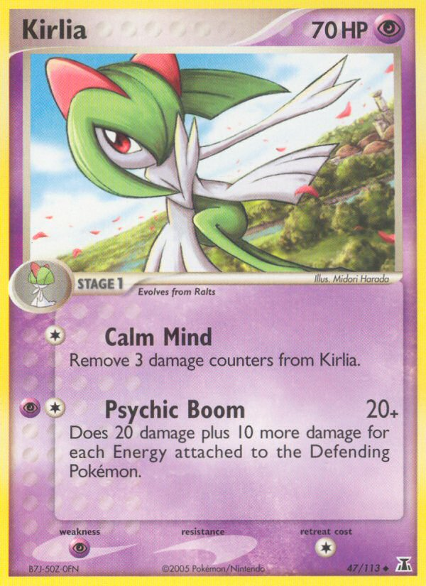 Kirlia (47/113) [EX: Delta Species] | L.A. Mood Comics and Games