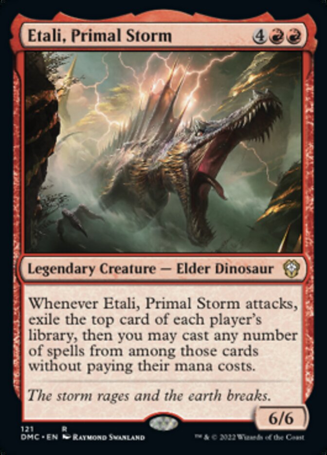 Etali, Primal Storm [Dominaria United Commander] | L.A. Mood Comics and Games