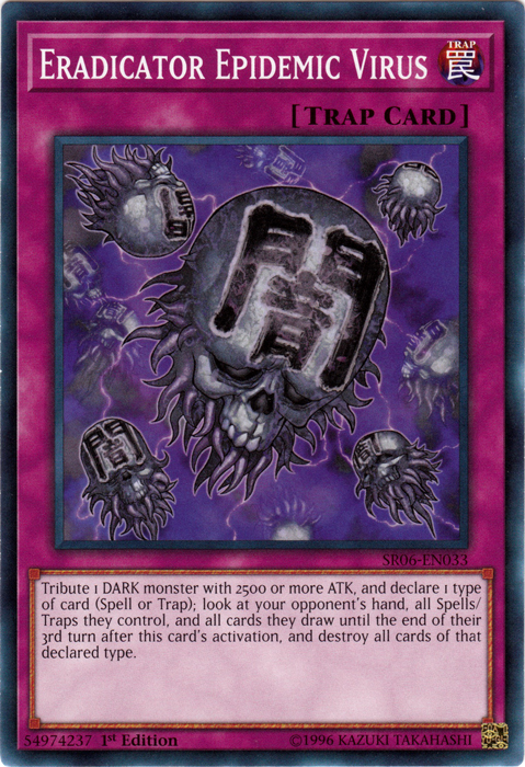 Eradicator Epidemic Virus [SR06-EN033] Common | L.A. Mood Comics and Games