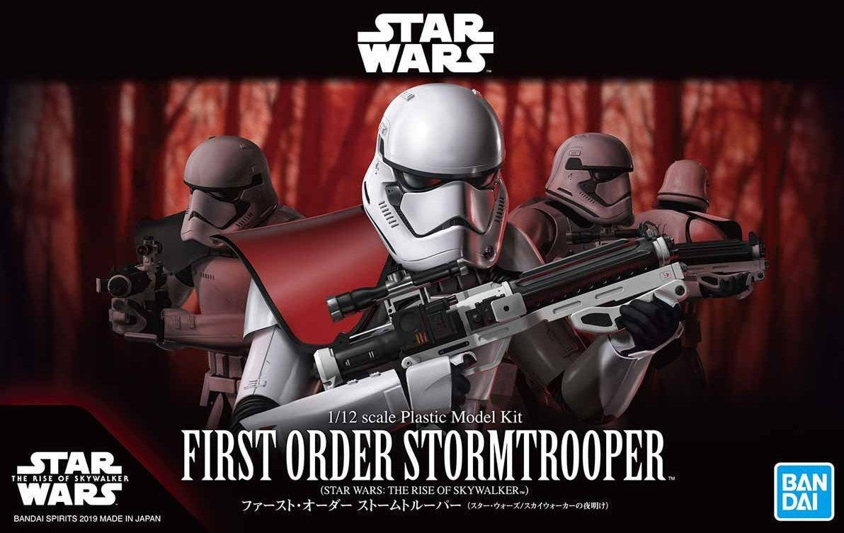 Bandai First Order Stormtrooper (Rise of Skywalker Ver.) "Star Wars", Bandai Spirits Star Wars Plastic Model | L.A. Mood Comics and Games