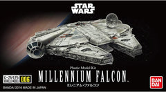 Bandai 006 Millennium Falcon "Star Wars", Bandai Star Wars Vehicle Plastic 1/350 Model | L.A. Mood Comics and Games