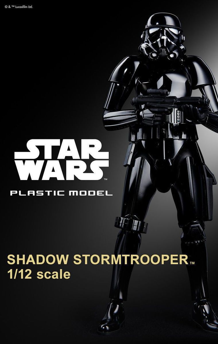 Bandai Shadow Stormtrooper "Star Wars", Bandai Star Wars Character Line 1/12 | L.A. Mood Comics and Games