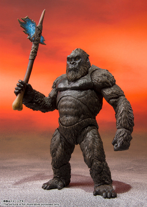 Godzilla vs Kong Movie KONG S.H. Monsterarts Action Figure | L.A. Mood Comics and Games