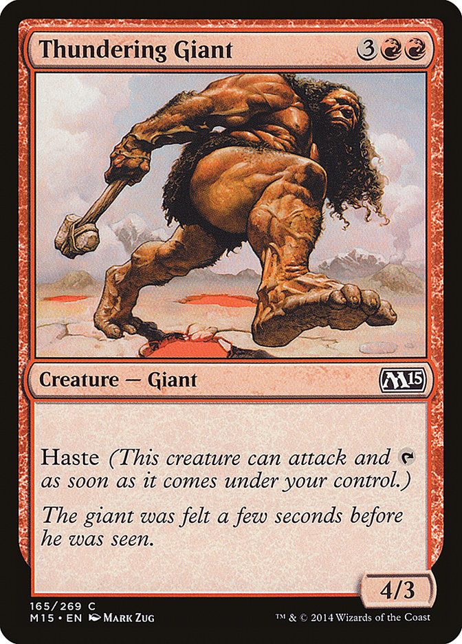 Thundering Giant [Magic 2015] | L.A. Mood Comics and Games