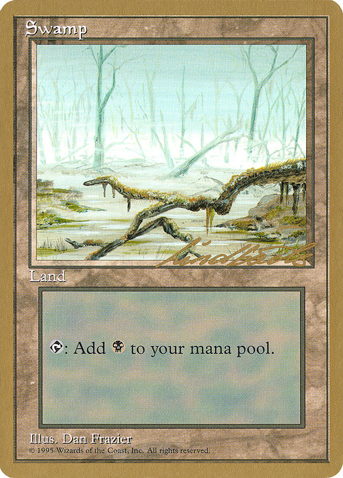 Swamp (ll372) (Leon Lindback) [Pro Tour Collector Set] | L.A. Mood Comics and Games