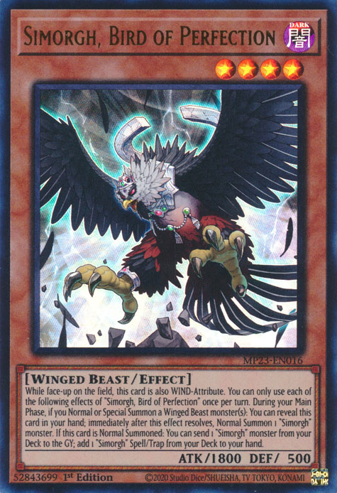 Simorgh, Bird of Perfection [MP23-EN016] Ultra Rare | L.A. Mood Comics and Games