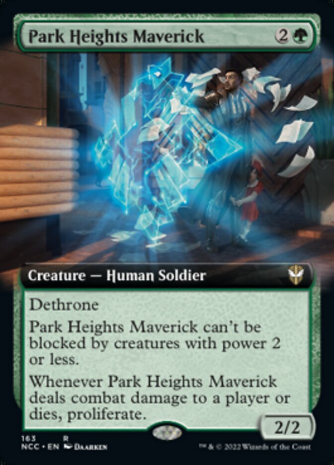 Park Heights Maverick (Extended Art) [Streets of New Capenna Commander] | L.A. Mood Comics and Games