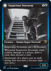Suspicious Stowaway // Seafaring Werewolf [Innistrad: Double Feature] | L.A. Mood Comics and Games