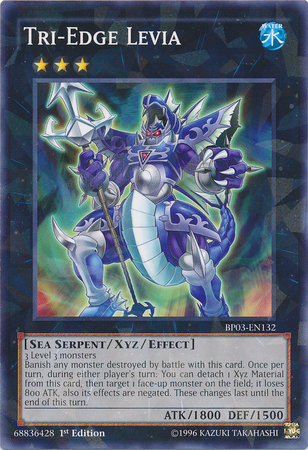 Tri-Edge Levia [BP03-EN132] Shatterfoil Rare | L.A. Mood Comics and Games