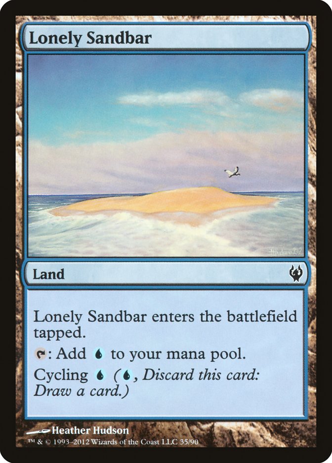 Lonely Sandbar [Duel Decks: Izzet vs. Golgari] | L.A. Mood Comics and Games