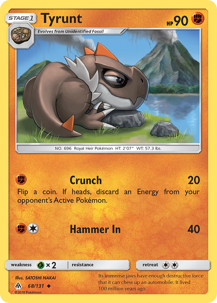 Tyrunt (68/131) [Sun & Moon: Forbidden Light] | L.A. Mood Comics and Games