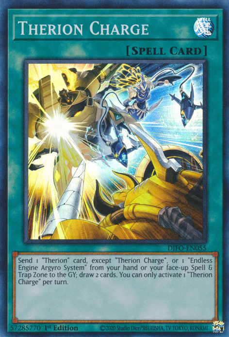 Therion Charge [DIFO-EN055] Super Rare | L.A. Mood Comics and Games