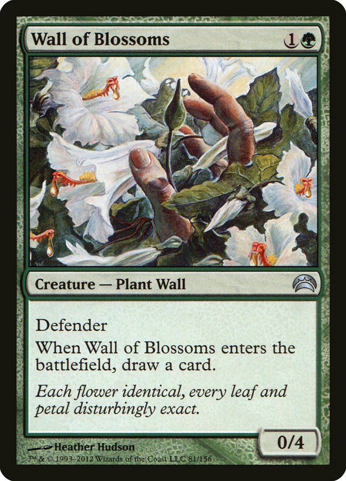Wall of Blossoms [Planechase 2012] | L.A. Mood Comics and Games