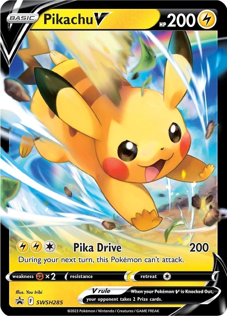 Pikachu V (SWSH285) [Sword & Shield: Black Star Promos] | L.A. Mood Comics and Games