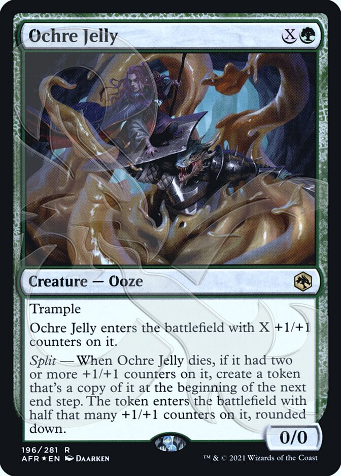 Ochre Jelly (Ampersand Promo) [Dungeons & Dragons: Adventures in the Forgotten Realms Promos] | L.A. Mood Comics and Games