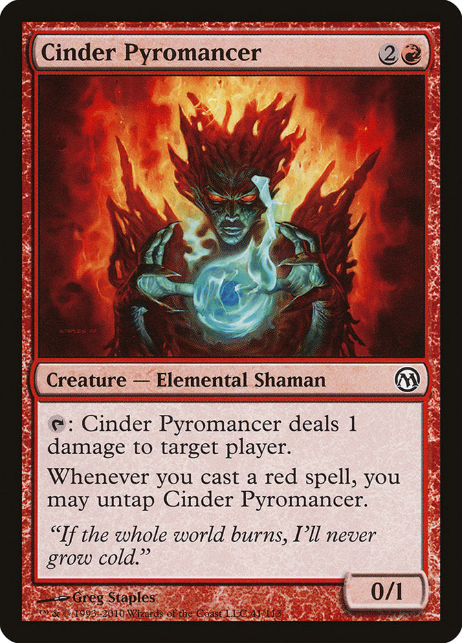 Cinder Pyromancer [Duels of the Planeswalkers] | L.A. Mood Comics and Games