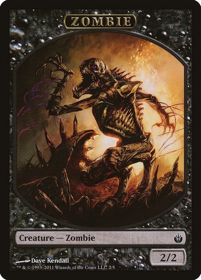 Zombie Token [Mirrodin Besieged Tokens] | L.A. Mood Comics and Games