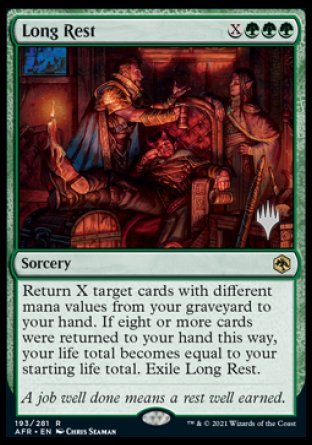 Long Rest (Promo Pack) [Dungeons & Dragons: Adventures in the Forgotten Realms Promos] | L.A. Mood Comics and Games