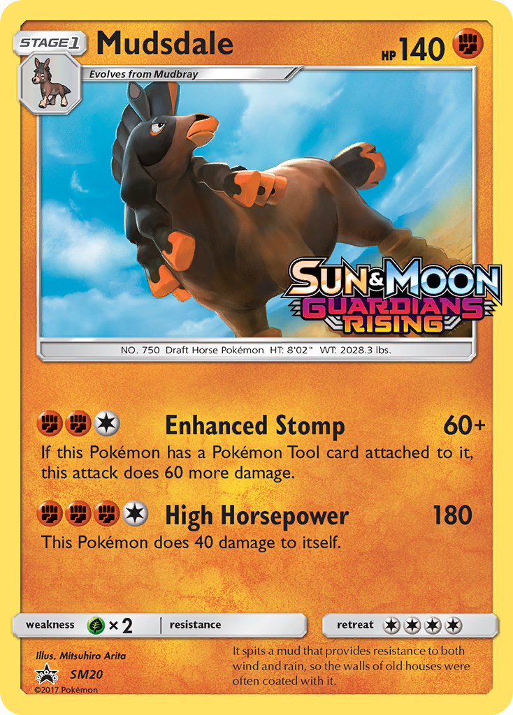 Mudsdale (SM20) [Sun & Moon: Black Star Promos] | L.A. Mood Comics and Games
