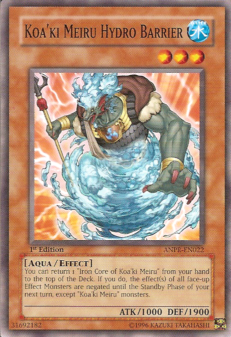 Koa'ki Meiru Hydro Barrier [ANPR-EN022] Common | L.A. Mood Comics and Games