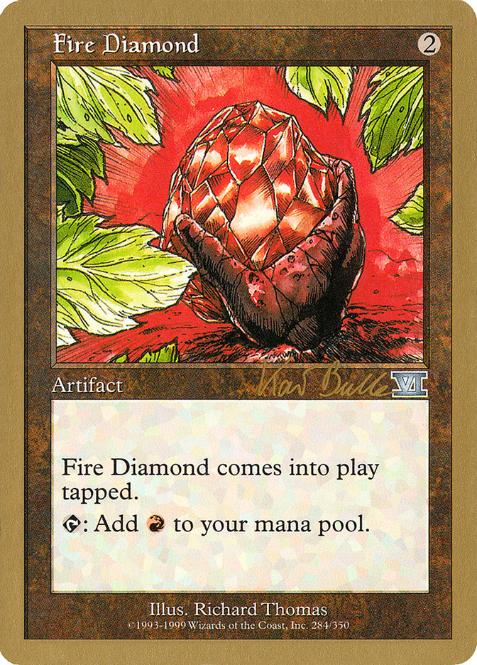 Fire Diamond (Kai Budde) [World Championship Decks 1999] | L.A. Mood Comics and Games