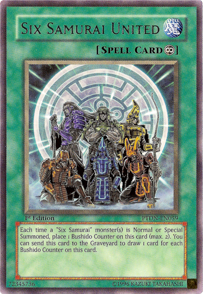 Six Samurai United [PTDN-EN059] Rare | L.A. Mood Comics and Games