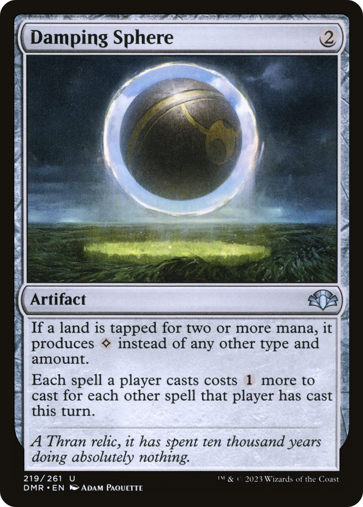 Damping Sphere [Dominaria Remastered] | L.A. Mood Comics and Games