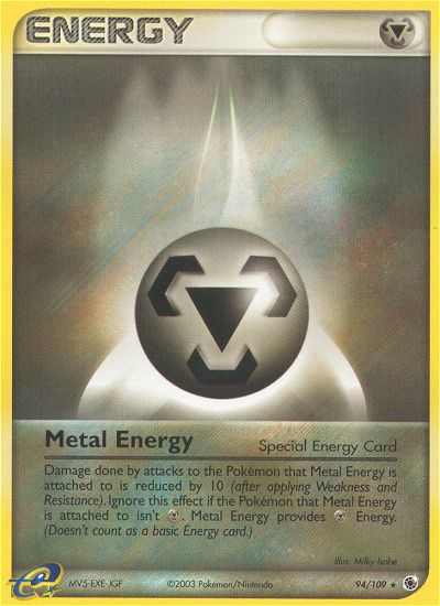 Metal Energy (94/109) [EX: Ruby & Sapphire] | L.A. Mood Comics and Games