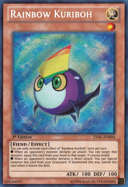 Rainbow Kuriboh [LVAL-EN004] Secret Rare | L.A. Mood Comics and Games