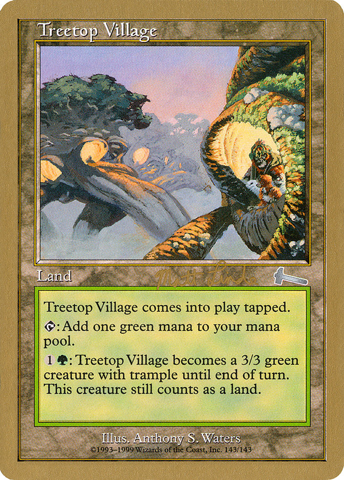 Treetop Village (Matt Linde) [World Championship Decks 1999] | L.A. Mood Comics and Games