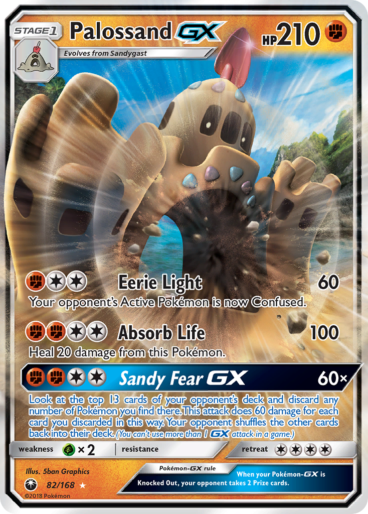 Palossand GX (82/168) [Sun & Moon: Celestial Storm] | L.A. Mood Comics and Games