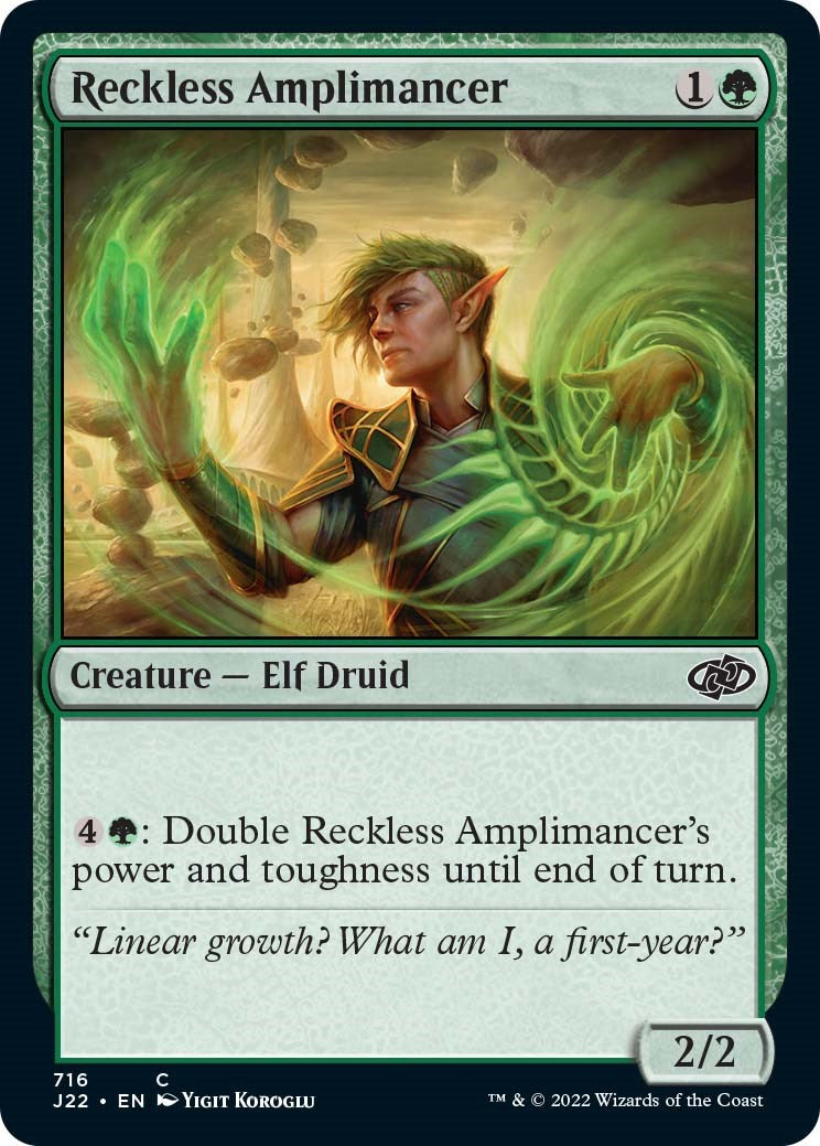 Reckless Amplimancer [Jumpstart 2022] | L.A. Mood Comics and Games