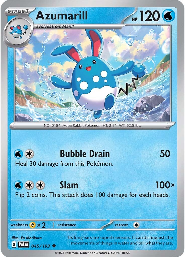 Azumarill (045/193) [Scarlet & Violet: Paldea Evolved] | L.A. Mood Comics and Games