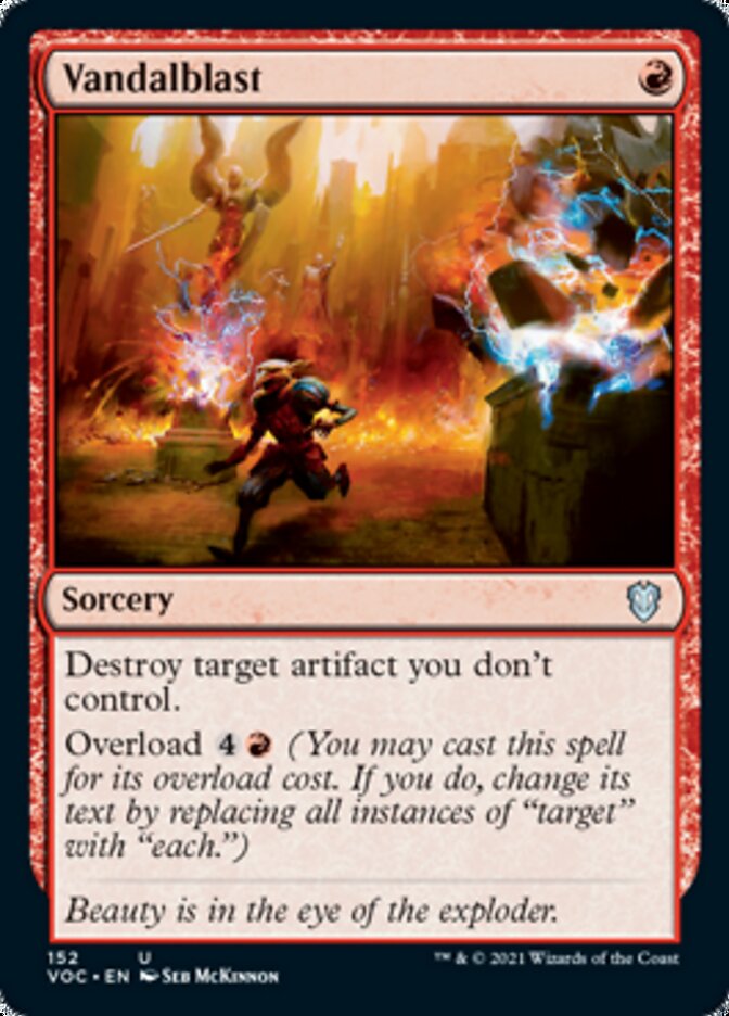 Vandalblast [Innistrad: Crimson Vow Commander] | L.A. Mood Comics and Games