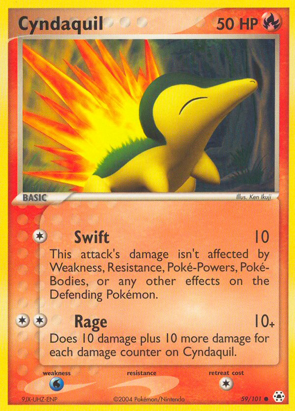 Cyndaquil (59/101) [EX: Hidden Legends] | L.A. Mood Comics and Games