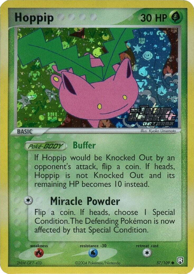 Hoppip (57/109) (Stamped) [EX: Team Rocket Returns] | L.A. Mood Comics and Games