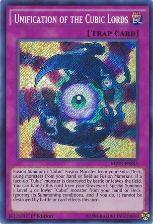 Unification of the Cubic Lords [MVP1-ENS45] Secret Rare | L.A. Mood Comics and Games