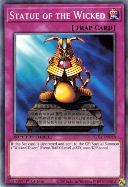 Statue of the Wicked [SGX1-END18] Common | L.A. Mood Comics and Games