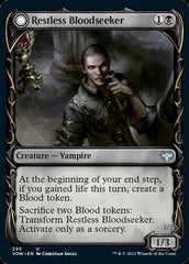 Restless Bloodseeker // Bloodsoaked Reveler (Showcase Fang Frame) [Innistrad: Crimson Vow] | L.A. Mood Comics and Games