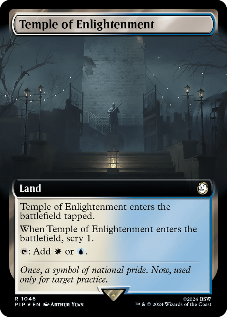 Temple of Enlightenment (Extended Art) (Surge Foil) [Fallout] | L.A. Mood Comics and Games