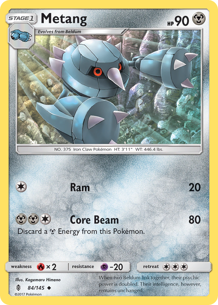 Metang (84/145) [Sun & Moon: Guardians Rising] | L.A. Mood Comics and Games