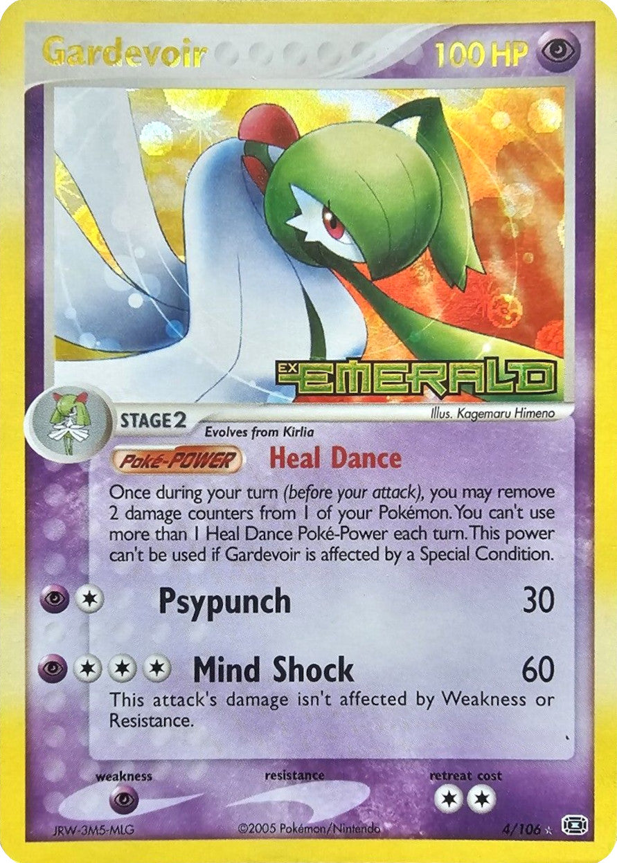 Gardevoir (4/106) (Stamped) [EX: Emerald] | L.A. Mood Comics and Games