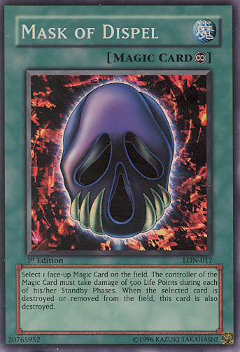 Mask of Dispel [LON-017] Super Rare | L.A. Mood Comics and Games