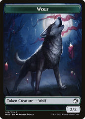 Wolf (013) // Treasure (015) Double-Sided Token [Challenger Decks 2022 Tokens] | L.A. Mood Comics and Games