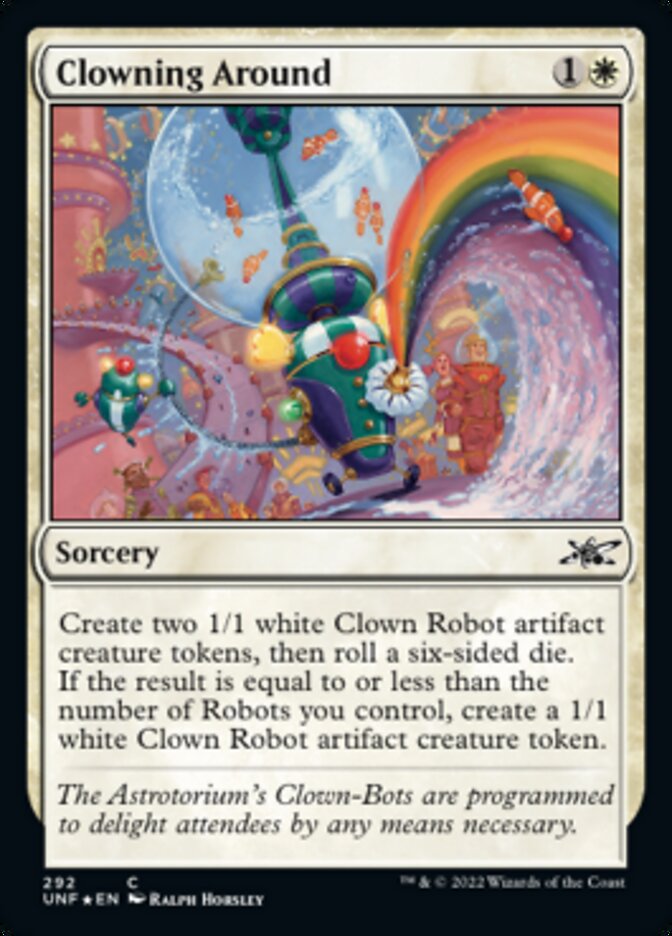 Clowning Around (Galaxy Foil) [Unfinity] | L.A. Mood Comics and Games