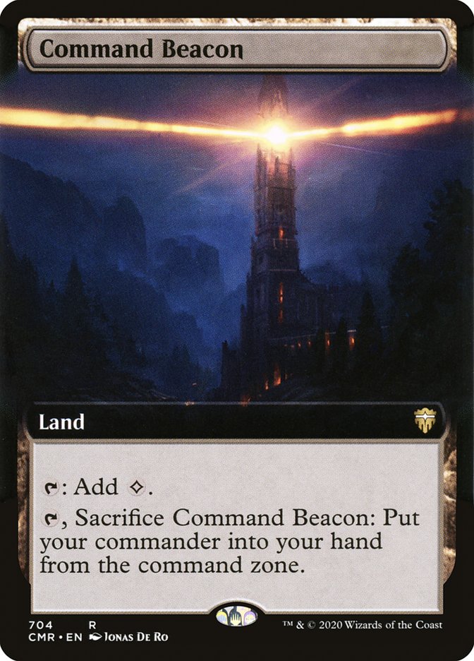 Command Beacon (Extended Art) [Commander Legends] | L.A. Mood Comics and Games