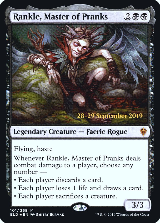 Rankle, Master of Pranks [Throne of Eldraine Prerelease Promos] | L.A. Mood Comics and Games
