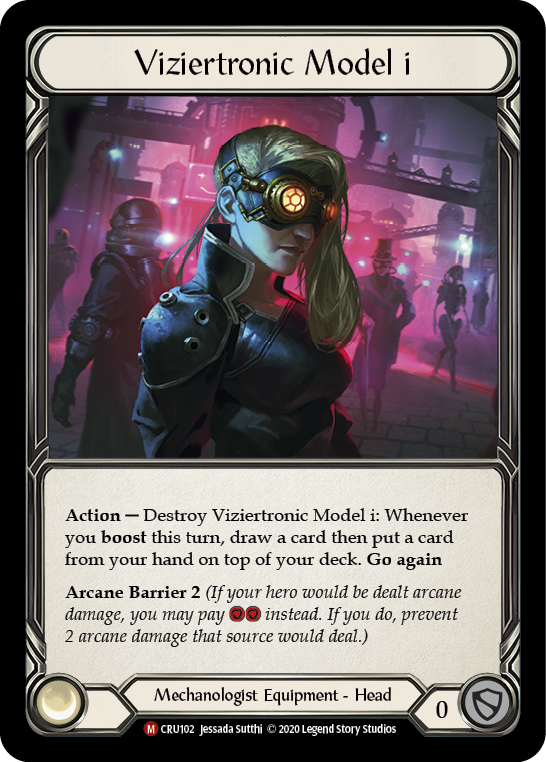 Viziertronic Model i [CRU102] (Crucible of War)  1st Edition Cold Foil | L.A. Mood Comics and Games