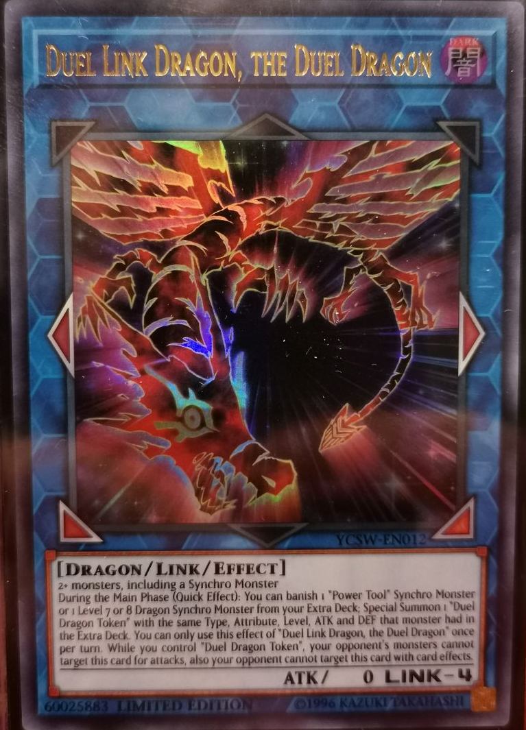 Duel Link Dragon, the Duel Dragon [YCSW-EN012] Ultra Rare | L.A. Mood Comics and Games