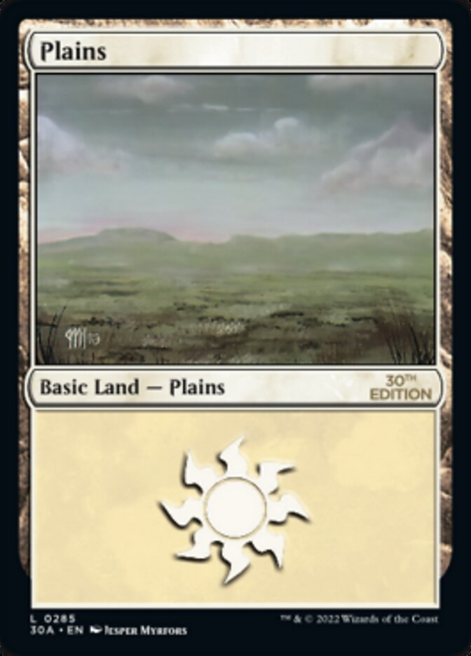 Plains (285) [30th Anniversary Edition] | L.A. Mood Comics and Games